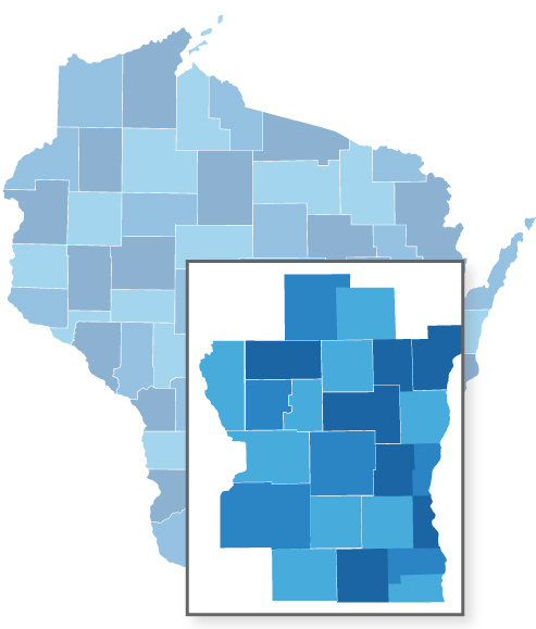 Community care inc. counties of operation